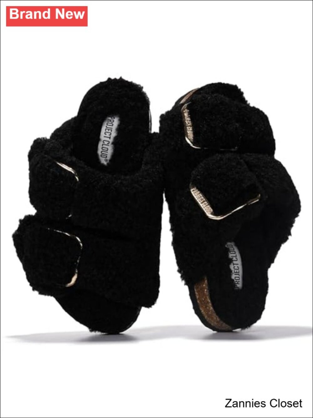 โจProject Cloud Kids Sandals 100% Genuine Leather Slides Boys & Girls